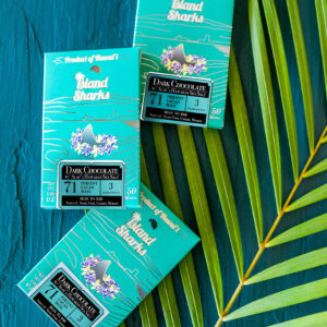 72% Hawaiian Dark Chocolate with Alaea (Sea Salt) 3-Pack!